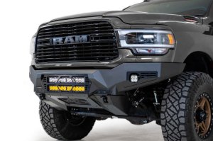 Ram 2500 Bumper - Front - Addictive Desert Designs - Bomber - Hammer Black - `19-`23